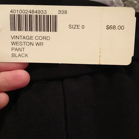 Chico's Black stretch pants, size 4, nwt - Picture 7 of 8